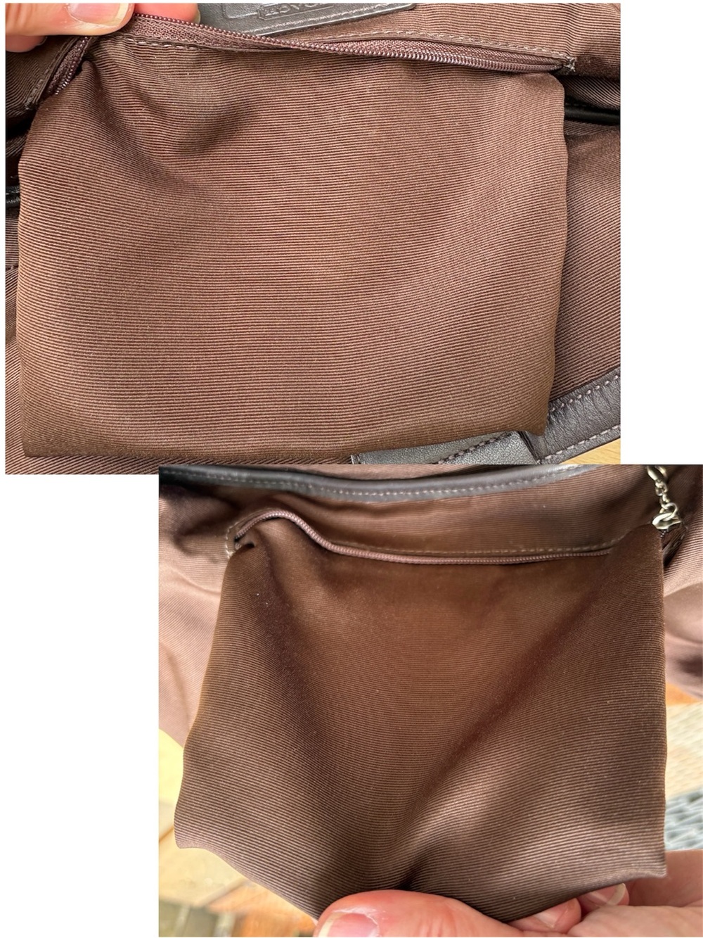 Coach F10926 Vintage Soho Signature C Canvas With Suede Shoulder Bag In Brown - Picture 7 of 16